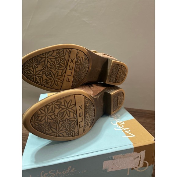 LifeStride Adriana low ankel bootie sz 6.5 - Picture 4 of 5